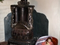 Patio Suite antique gas heater